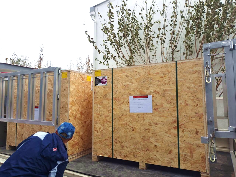 All machines for orders are being shipped in an orderly manner!