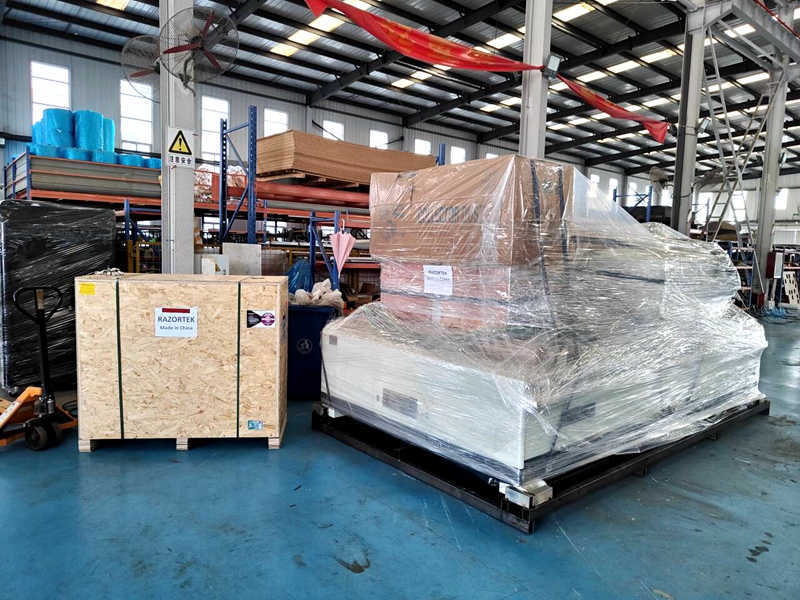 Shipment of Two Razortek Laser Machines to Paraguay