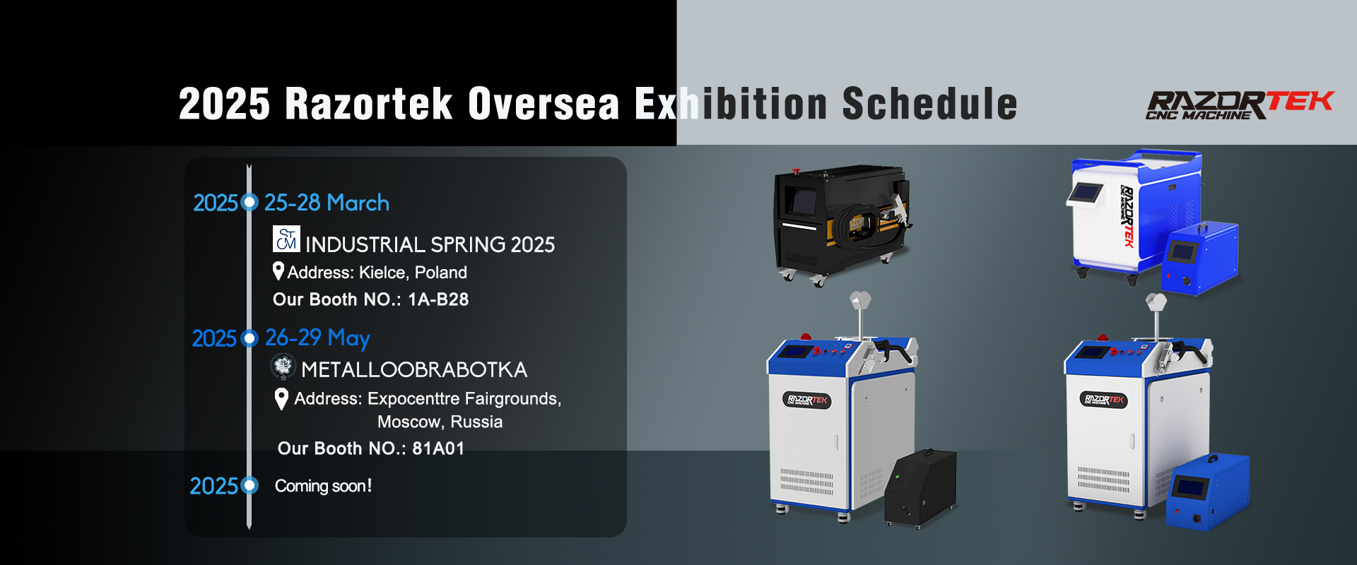 razortek laser EuroBLECH 2024 exhibition in Hanover Germany