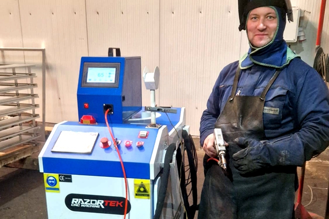 Razortek 4in1 Fiber Laser Welder In France