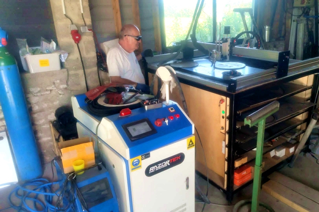 Razortek 4in1 Fiber Laser Welder In France