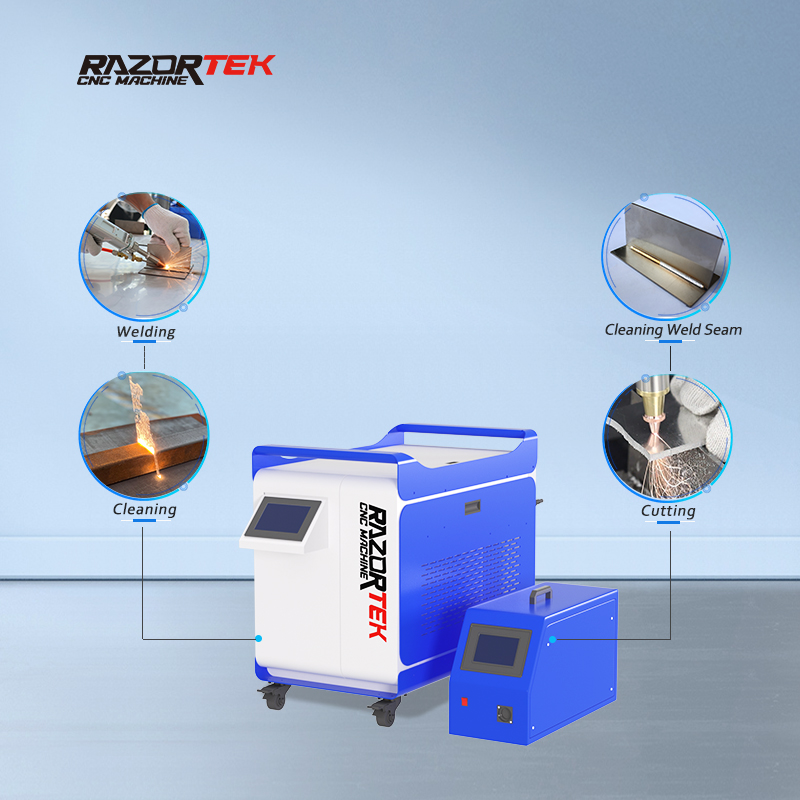Razortek High-Performance Mini 4in1 Water Cooling Fiber Laser Welder