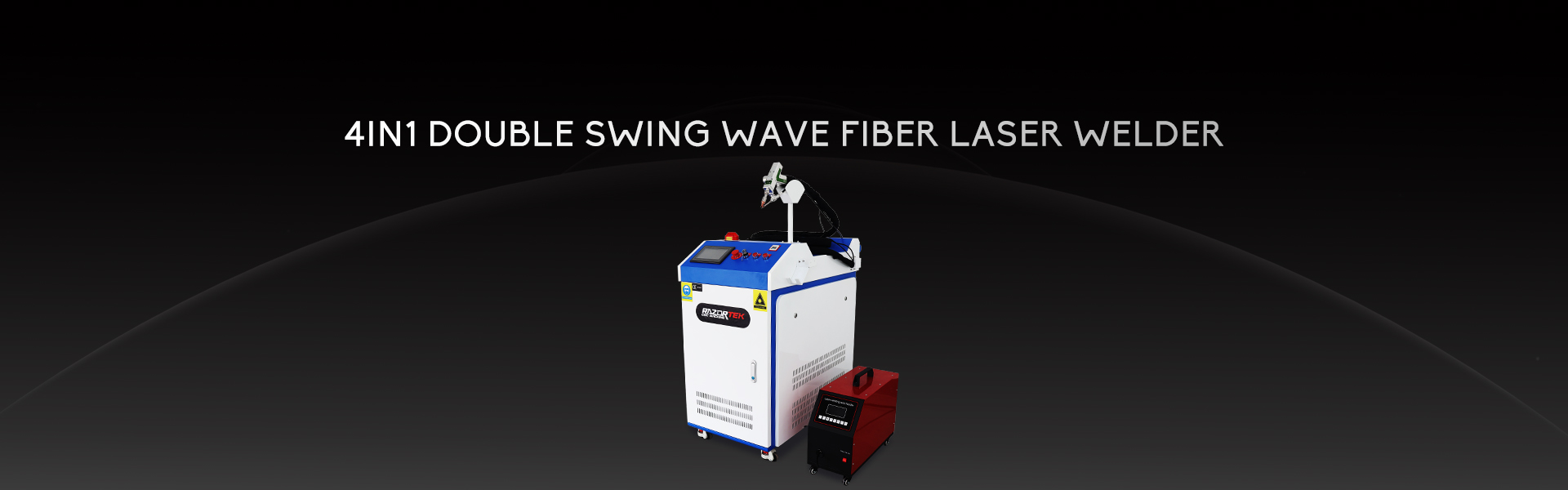 4in1 Double Swing Wave Fiber Laser Welder
