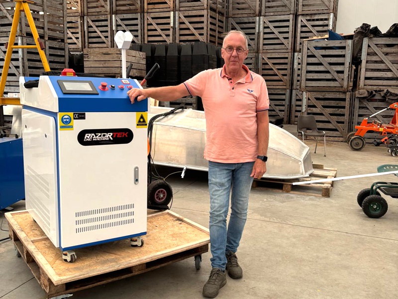 Razortek Fiber Laser Welder In The Netherlands