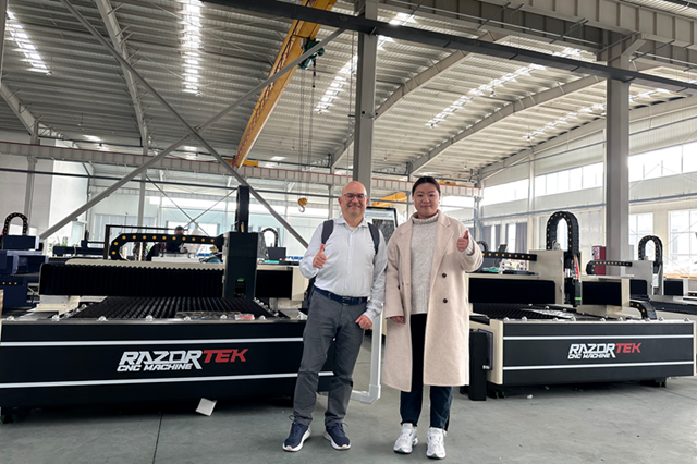 Welcoming Our Italian Customer!